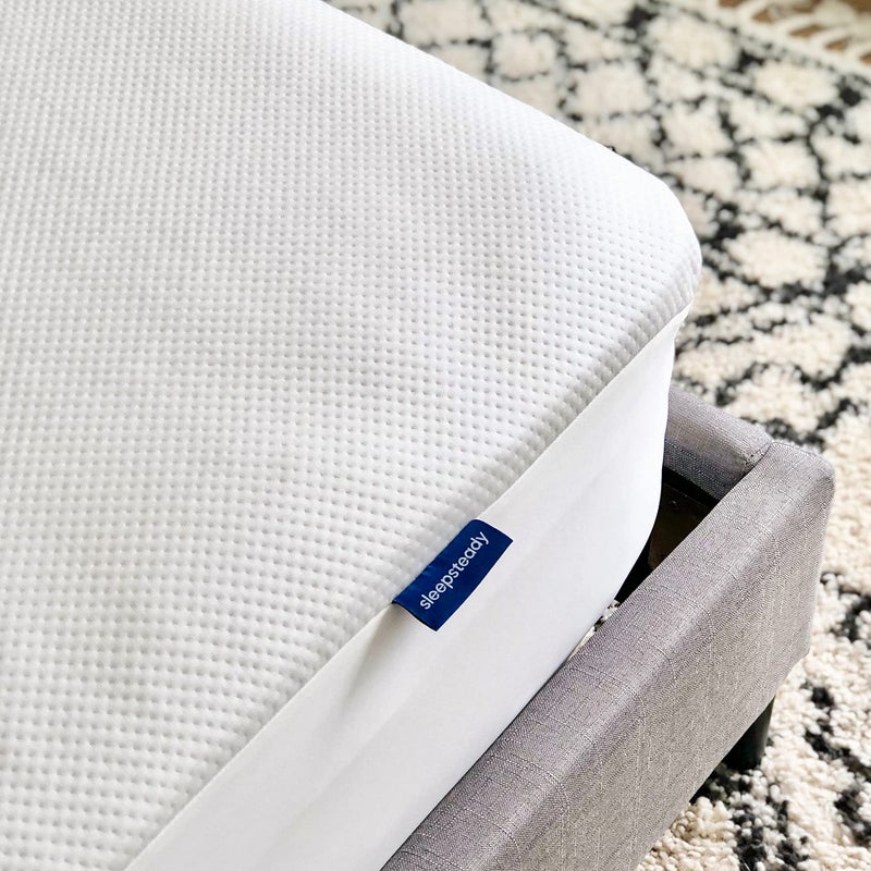 Sleepsteady King Size Luxury Tencel Mattress Protector, 100% Waterproof, Ultra Soft, Naturally Cooling & Breathable, Deep Pocket Up to 18" - Image 1